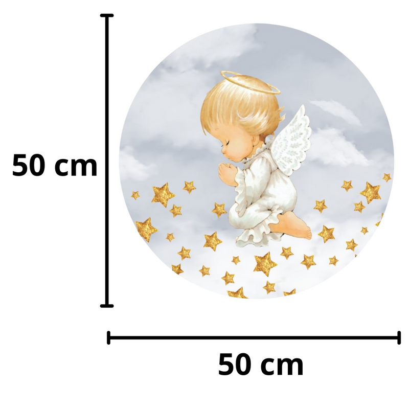 Painel 50cm De Tecido Anjinho