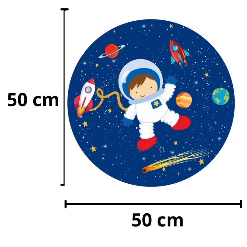 Painel 50cm de tecido astronauta