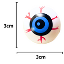 Halloween Olho Plástico