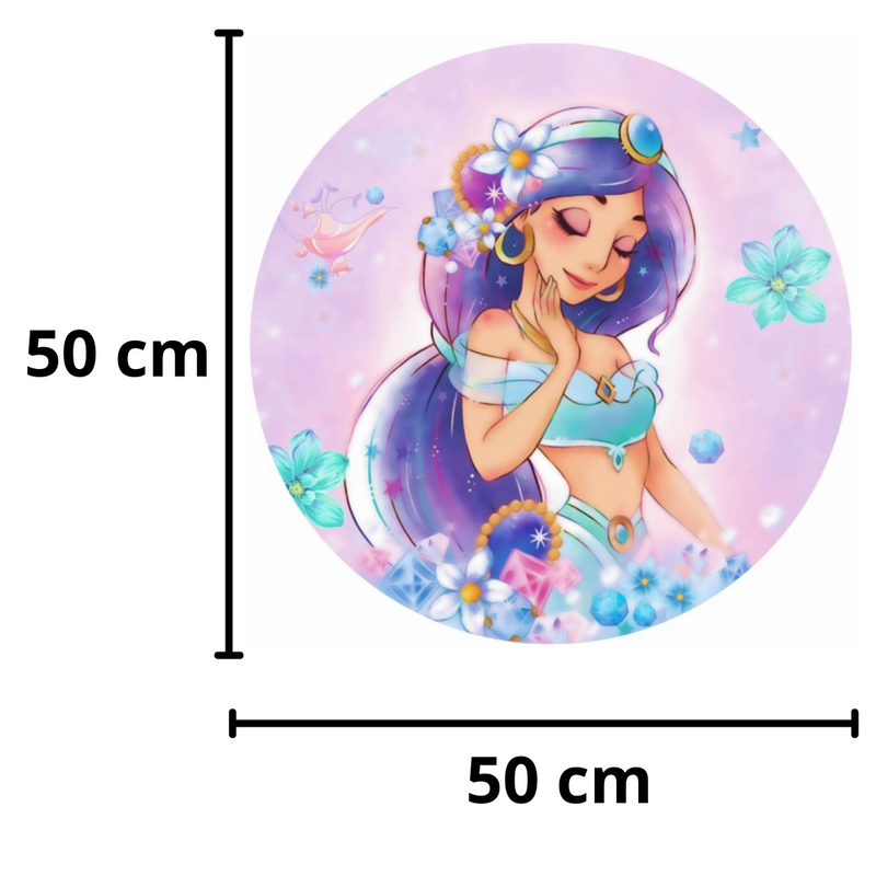 Painel 50cm De Tecido Jasmine