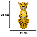 Onça Pintada Sentada Cerâmica 24x11cm