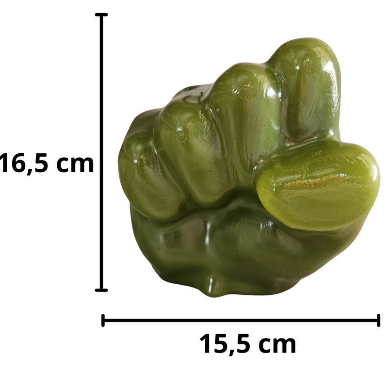 Mão Hulk - Cerâmica
