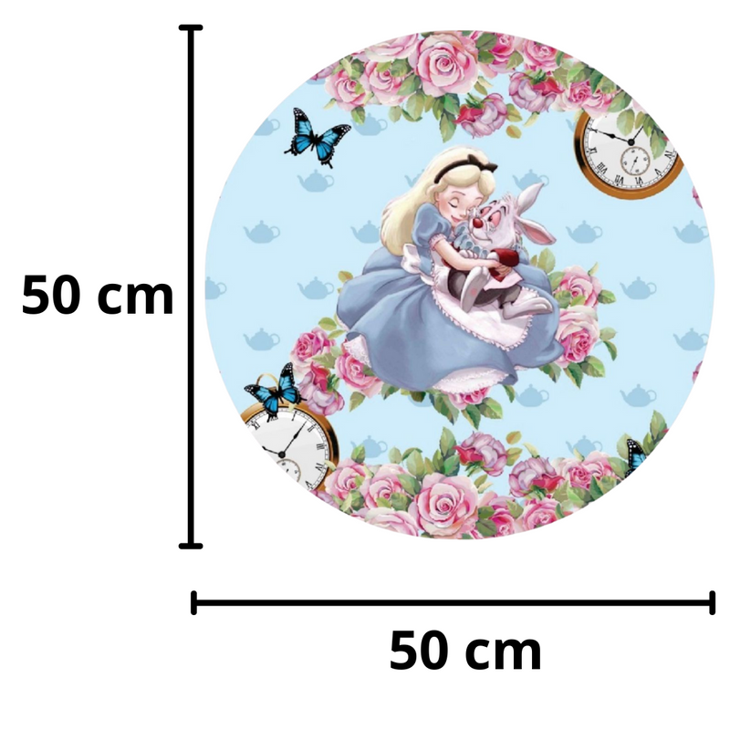 Painel Alice no País das Maravilhas