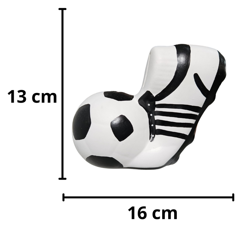 Chuteira Cofre Cerâmica 13x16cm