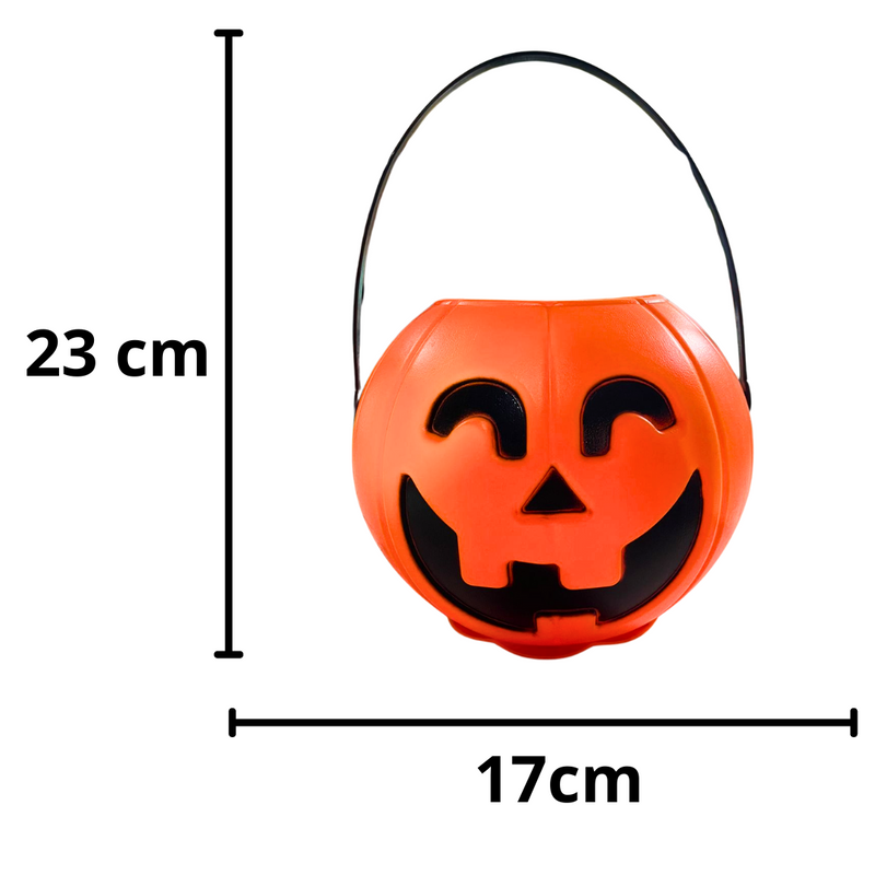 Balde Abobora Plástico