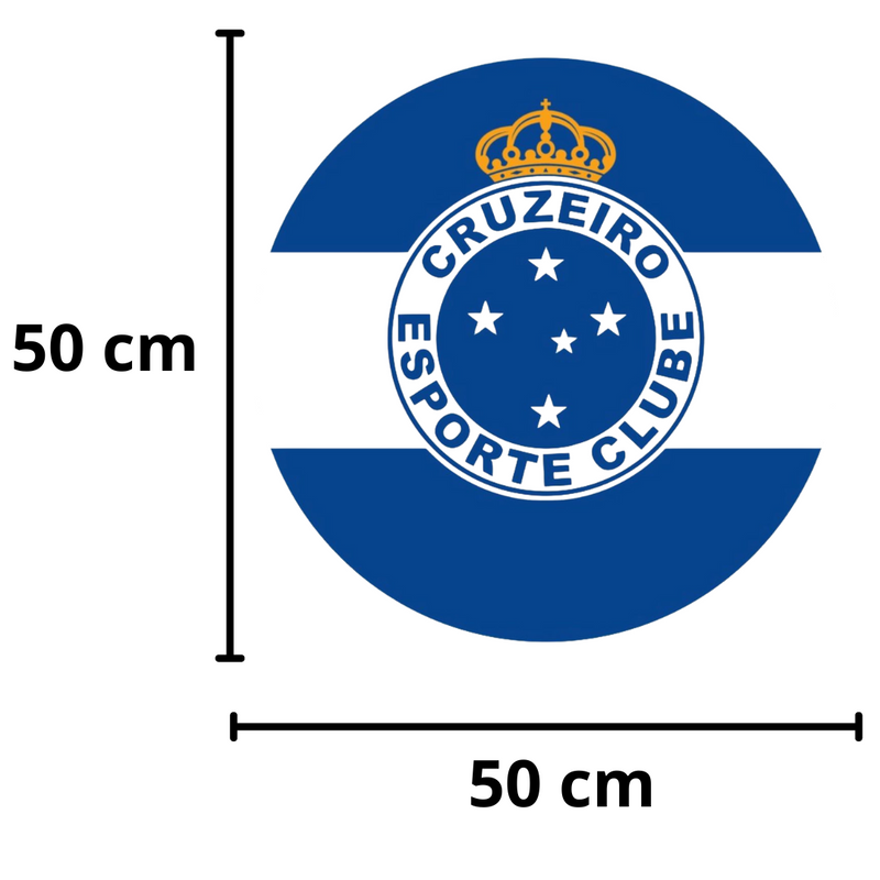 Painel Cruzeiro 50cm Tecido