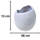 Ovo Cerâmica 13x8cm