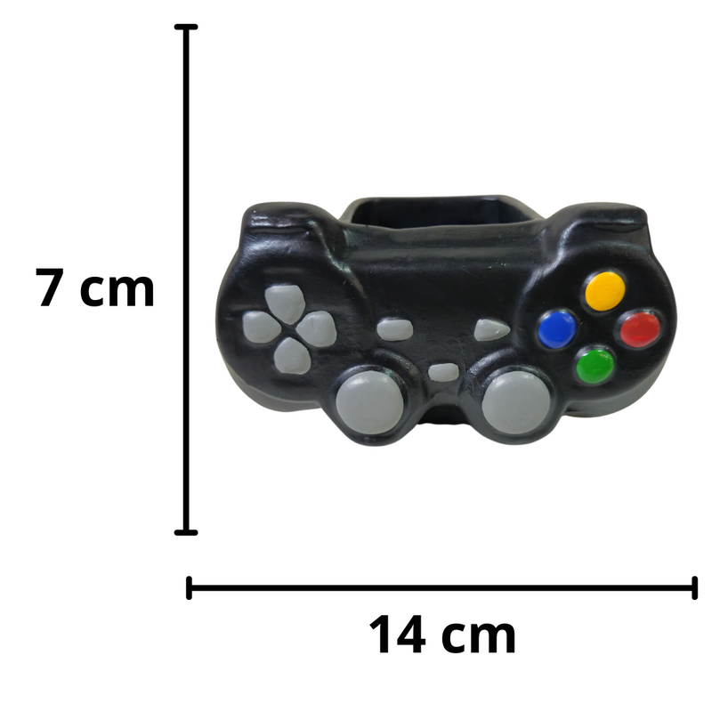 Controle Manete Porta lápis De Cerâmica