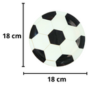 Prato Bola - Vidro 18cm