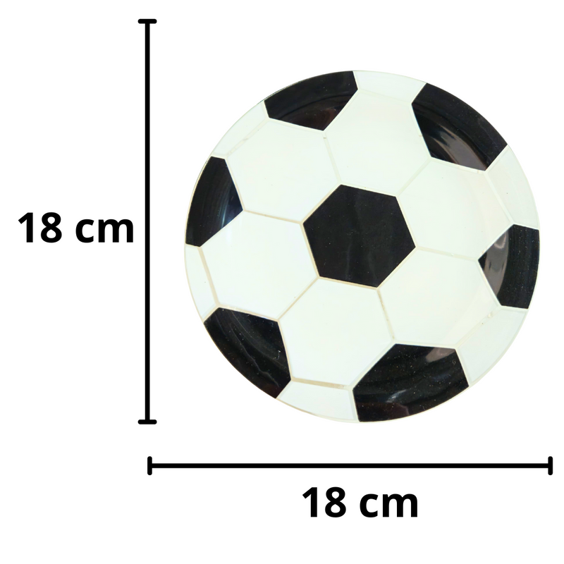 Prato Bola - Vidro 18cm