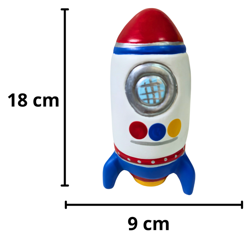 Foguete Cofre Cerâmica