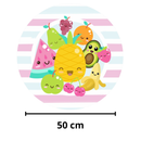 Painel Decorativo Frutinhas 50 cm
