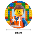 Painel Decorativo Lego 50 cm