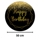 Painel Decorativo Happy Birthday 50 cm