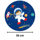 Painel Decorativo Astronauta 50 cm – Decoração Prática e Impressionante para Festas Temáticas