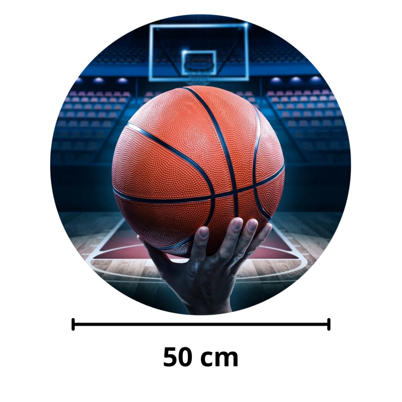 Painel Decorativo Basquete 50 cm – Decoração prática e temática para sua festa