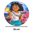 Painel Decorativo Encanto 50 cm – Decoração vibrante para transformar sua festa