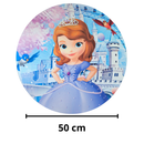 Painel Decorativo Princesa Sofia 50 cm