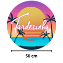 Painel Decorativo Tardezinha 50 cm