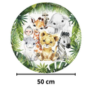 Painel Decorativo Animais Safari 50 cm
