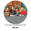 Painel Decorativo Turma do Chaves 50 cm