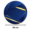 Painel Decorativo Geométrico Luxo 50 cm