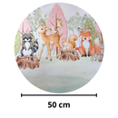 Painel Decorativo Bosque Encantado 50 cm