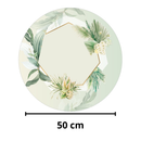 Painel Decorativo Floral Adulto 50 cm