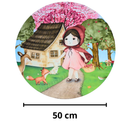 Painel Decorativo Chapeuzinho Vermelho 50 cm