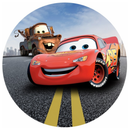 Painel Decorativo Relâmpago McQueen - Carros 50 cm