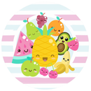 Painel Decorativo Frutinhas 50 cm