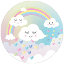 Painel Decorativo Chuva de Amor 50 cm