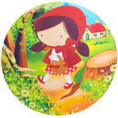 Painel Decorativo Chapeuzinho Vermelho 50 cm