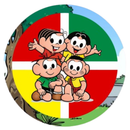 Painel Decorativo Turma da Mônica 50 cm