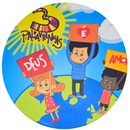 Painel Decorativo 3 Palavrinhas 50 cm