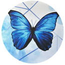 Painel Decorativo Borboleta 50 cm – Delicadeza para Encantar a Sua Decoração