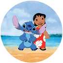 Painel Decorativo Lilo e Stitch 50 cm – Decoração temática para festas infantis