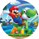 Painel Decorativo Mario Bros 50 cm – Decoração Prática e Impactante