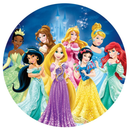 Painel Decorativo Princesas Disney 50 cm