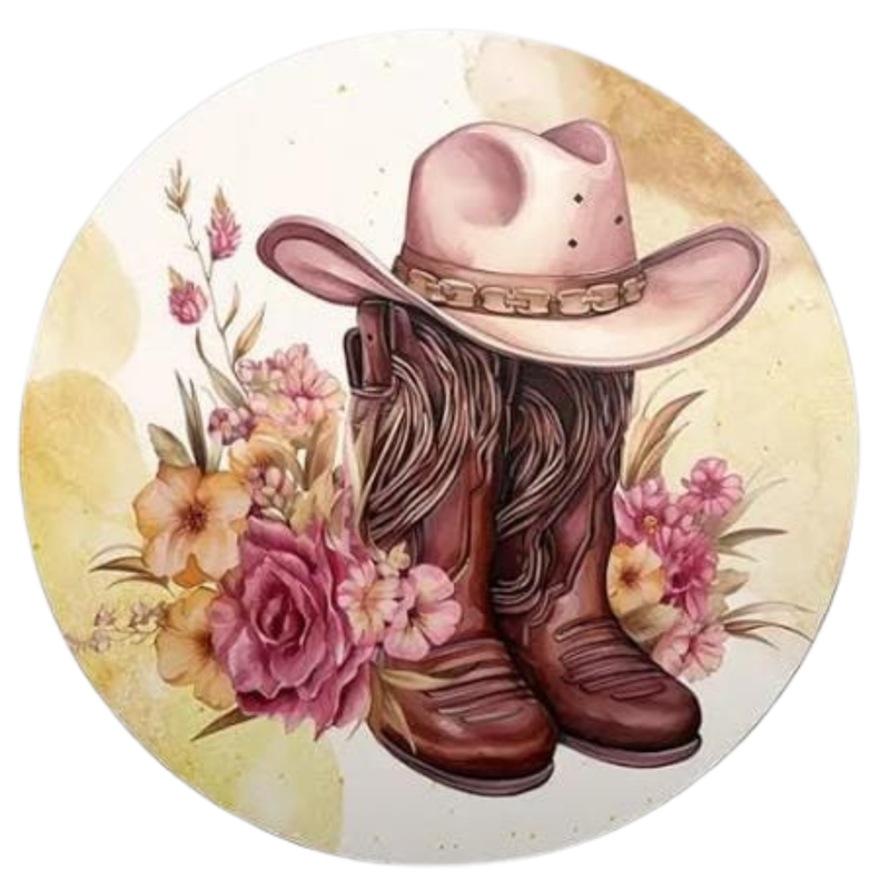 Painel Decorativo Ana Castela Boiadeira 50 cm