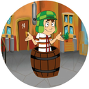 Painel Decorativo Turma do Chaves 50 cm