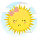 Painel Decorativo Solzinho 50 cm