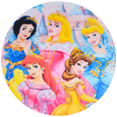 Painel Decorativo Princesas Disney 50 cm