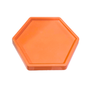 Bandeja Plástico Sextavada 16x18cm