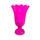 Vaso Plástico Pontas Ondulado 19x8cm cima 12cm