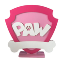 Display Patrulha Canina em MDF para Decoração de Festa