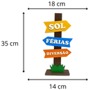 Display MDF Praia