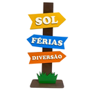 Display MDF Praia