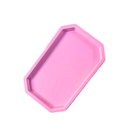 Bandeja de Plástico Bordas Retas 19x13cm