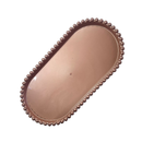 Bandeja Borda Redonda Design Bolinhas 24x12cm